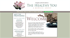 Desktop Screenshot of healthyyoumedical.com